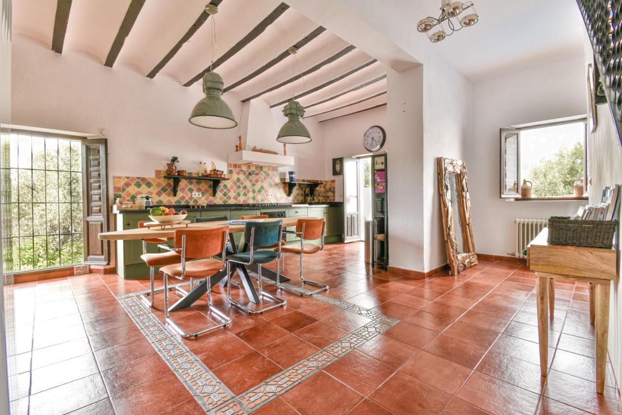 Casa Sol Y Aire - Vakantievilla In Dorp Met Prive Zwembad Pinos del Valle Exteriér fotografie