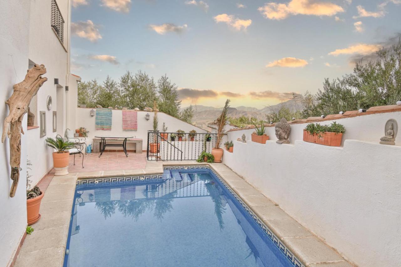 Casa Sol Y Aire - Vakantievilla In Dorp Met Prive Zwembad Pinos del Valle Exteriér fotografie